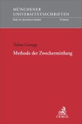 Cover-Bild zum Titel 'Methode der Zweckermittlung' von 'Tobias Gumpp'