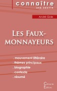 Cover-Bild zum Titel 'Fiche de lecture Les Faux-monnayeurs de André Gide (analyse littéraire de référence et résumé complet)' von 'André Gide'