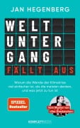 Cover-Bild zum Titel 'Weltuntergang fällt aus! (SPIEGEL-Bestseller)' von 'Jan Hegenberg'