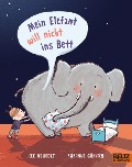 Cover-Bild zum Titel 'Mein Elefant will nicht ins Bett' von 'Susanne Göhlich'
