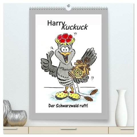HarryKuckuck - Der Schwarzwald ruft (hochwertiger Premium Wandkalender 2024 DIN A2 hoch), Kunstdruck in Hochglanz - Ingo Laue