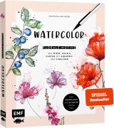 Cover-Bild zum Titel 'Watercolor - Florale Motive aus Wiese, Wald & Garten mit Aquarell und Fineliner' von 'Anastasia Sälinger'