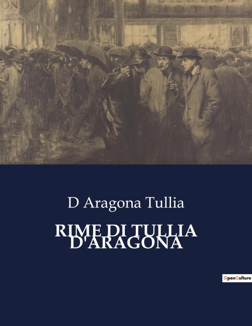 RIME DI TULLIA D'ARAGONA - D Aragona Tullia