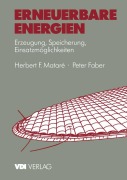 Cover-Bild zum Titel 'Erneuerbare Energien' von 'Peter Faber, Herbert Matare'