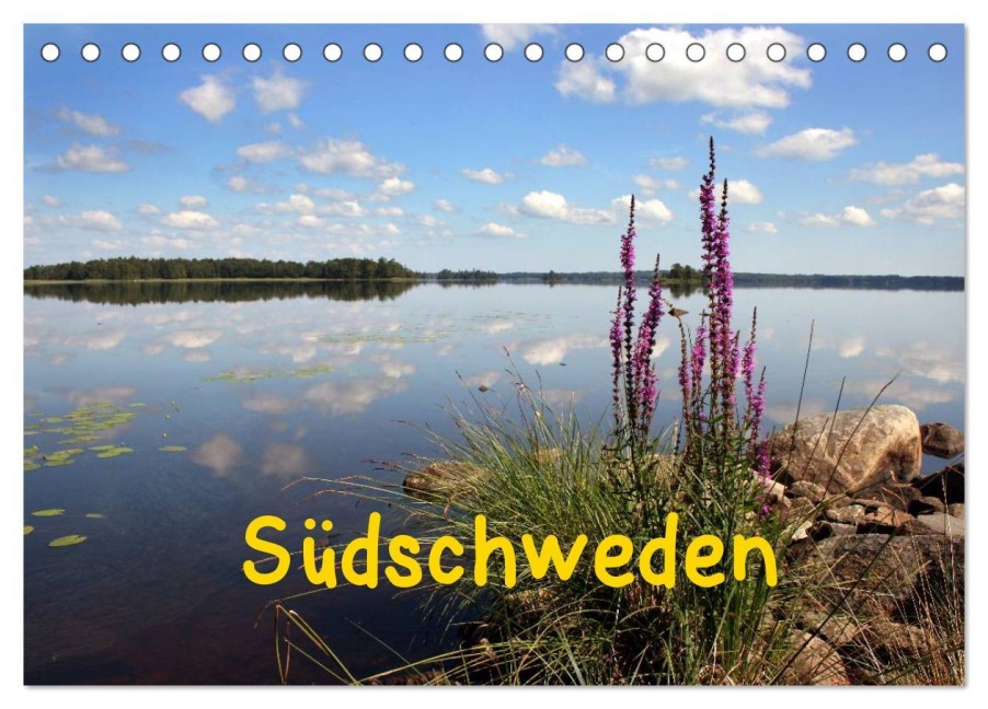 Südschweden (Tischkalender 2026 DIN A5 quer), CALVENDO Monatskalender - Eckhard K. Schulz