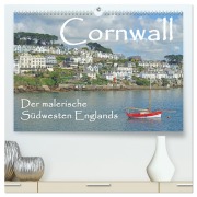 Cover-Bild zum Titel 'Cornwall. Der malerische Südwesten Englands (hochwertiger Premium Wandkalender 2026 DIN A2 quer), Kunstdruck in Hochglanz' von 'Anita Berger'