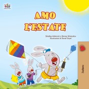 Cover-Bild zum Titel 'I Love Summer (Italian Children's Book)' von 'Shelley Admont, Danny Shmuilov, Kidkiddos Books'