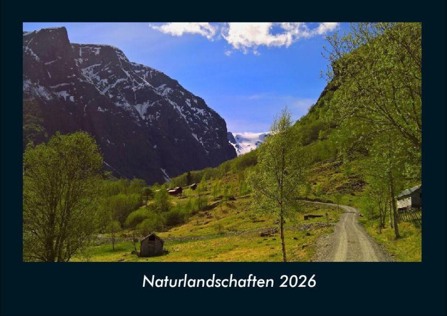 Naturlandschaften 2026 Fotokalender DIN A4 - Tobias Becker