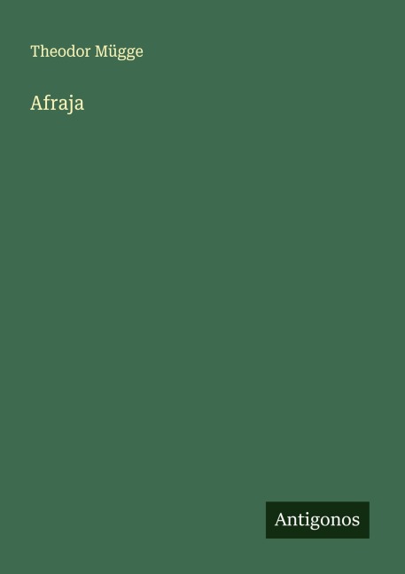Afraja - Theodor Mügge