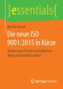 Cover-Bild zum Titel 'Die neue ISO 9001:2015 in Kürze' von 'Martin Hinsch'