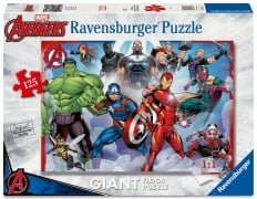 Cover-Bild zum Titel 'Kinderpuzzle 125 Teile - Marvel Avengers - Starke Avengers' von ''