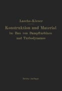 Cover-Bild zum Titel 'Konstruktion und Material im Bau von Dampfturbinen und Turbodynamos' von 'O. Lasche'