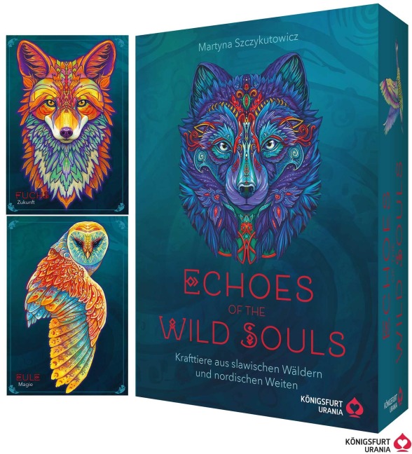 Echoes of the Wild Souls - Krafttiere aus den slawischen Wäldern und nordischen Weiten (Orakelkarten - Krafttierkarten) - Martyna Szczykutowicz