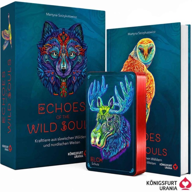 Echoes of the Wild Souls - Krafttiere aus den slawischen Wäldern und nordischen Weiten (Orakelkarten - Krafttierkarten) - Martyna Szczykutowicz