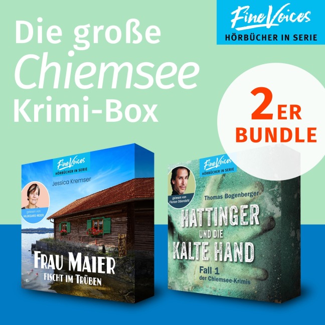 Die große Chiemsee Krimi-Box - Thomas Bogenberger, Jessica Kremser