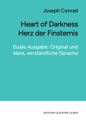 Cover-Bild zum Titel 'Heart of Darkness | Herz der Finsternis. In klarer, moderner Sprache.' von 'Joseph Conrad'