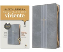 Cover-Bild zum Titel 'Biblia de Referencia En La Columna Central Ntv, Letra Grande de Zíper Con Filament (Sentipiel, Gris, Índice, Letra Roja)' von ''