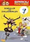 Cover-Bild zum Titel 'Spirou und Fantasio 17: Schnuller und Zyklostrahlen' von 'André Franquin'