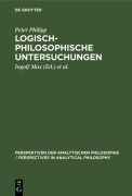 Cover-Bild zum Titel 'Logisch-philosophische Untersuchungen' von 'Peter Philipp'
