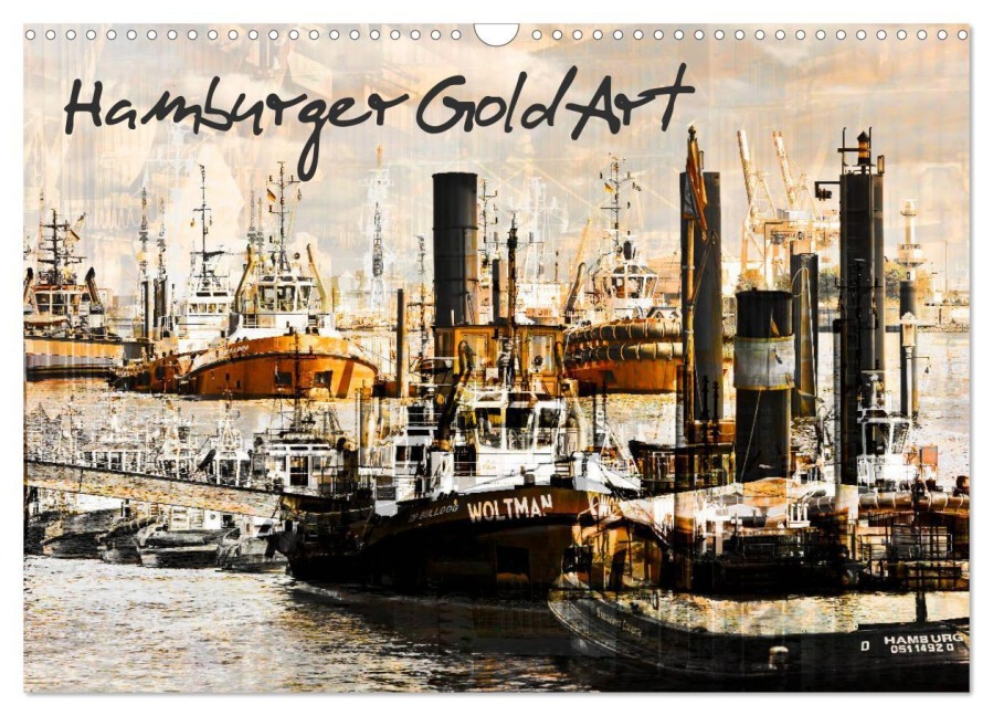 Hamburger GoldArt (Wandkalender 2026 DIN A3 quer), CALVENDO Monatskalender - Karsten Jordan