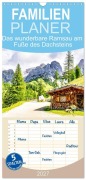 Cover-Bild zum Titel 'Familienplaner 2027 - Das wunderbare Ramsau am Fuße des Dachsteins mit 5 Spalten (Wandkalender, 21 x 45 cm) CALVENDO' von 'Solveig Rogalski'