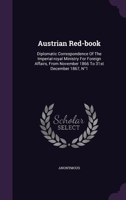 Austrian Red-book - Anonymous