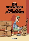 Cover-Bild zum Titel 'Ein Norweger auf dem Jakobsweg' von 'Jason, Silv Bannenberg'