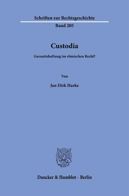 Custodia. - Jan Dirk Harke