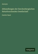 Cover-Bild zum Titel 'Abhandlungen der Senckenbergischen Naturforschenden Gesellschaft' von 'Anonym'
