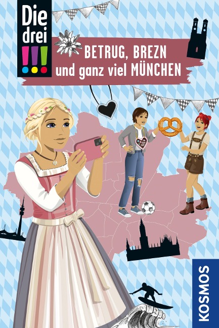 Die drei !!!, Betrug, Brezn und ganz viel München (drei Ausrufezeichen) - Henriette Wich