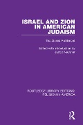 Cover-Bild zum Titel 'Israel and Zion in American Judaism' von 'Jacob Neusner'