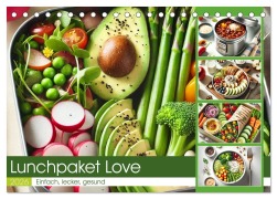 Cover-Bild zum Titel 'Lunchpaket Love - Einfach, lecker, gesund (Tischkalender 2026 DIN A5 quer), CALVENDO Monatskalender' von 'Claudia Schimmack'