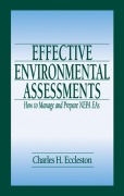 Cover-Bild zum Titel 'Effective Environmental Assessments' von 'Charles Eccleston, J. Peyton Doub'