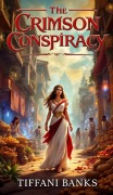 Cover-Bild zum Titel 'The Crimson Conspiracy' von 'Tiffani Banks'