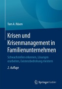 Cover-Bild zum Titel 'Krisen und Krisenmanagement in Familienunternehmen' von 'Tom A. Rüsen'