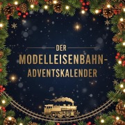 Cover-Bild zum Titel 'Der Modelleisenbahn-Adventskalender' von 'Isabella Münch'