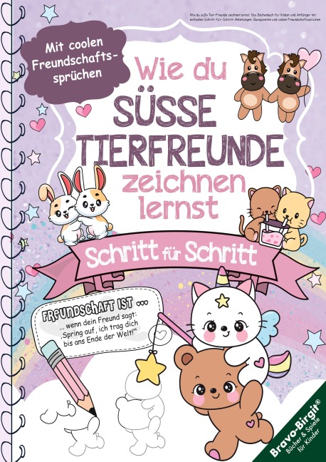 Wie du süße Tier-Freunde zeichnen lernst - Birgit Bravo