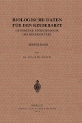 Cover-Bild zum Titel 'Biologische Daten für den Kinderarzt' von 'Joachim Brock'