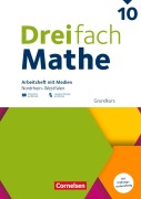 Cover-Bild zum Titel 'Dreifach Mathe 10. Schuljahr - Grundkurs - Nordrhein-Westfalen - Ausgabe 2022 - Arbeitsheft mit Medien und Lösungen' von ''
