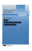 Cover-Bild zum Titel 'Das zielbezogene Gespräch' von 'Horst Maeck'