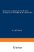 Die neuesten Forschungsergebnisse über Tabak, Tabakrauch und Nikotinaufnahme beim Tabakrauchen - Adolf Wenusch