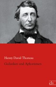 Cover-Bild zum Titel 'Gedanken und Aphorismen' von 'Henry David Thoreau'