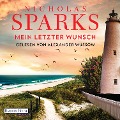 Cover-Bild zum Titel 'Mein letzter Wunsch' von 'Nicholas Sparks'