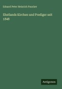 Cover-Bild zum Titel 'Ehstlands Kirchen und Prediger seit 1848' von 'Eduard Peter Heinrich Paucker'