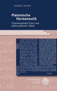Cover-Bild zum Titel 'Platonische Hermeneutik' von 'André Lanoue'