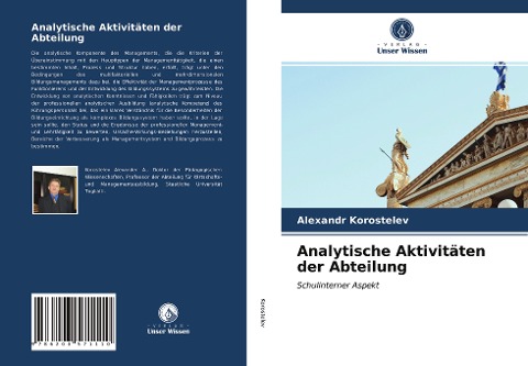 Analytische Aktivitäten der Abteilung - Alexandr Korostelev