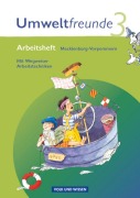 Cover-Bild zum Titel 'Umweltfreunde 3. Schuljahr. Neubearbeitung 2009. Arbeitsheft. Mecklenburg-Vorpommern' von 'Kathrin Jäger, Inge Koch, Hilde Köster, Rolf Leimbach, Gerhild Schenk'