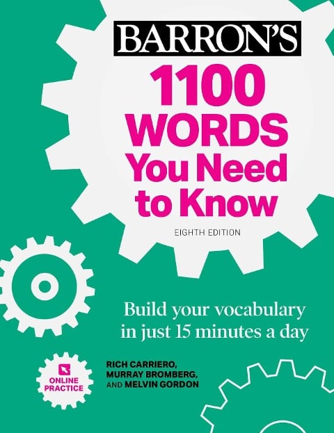 1100 Words You Need to Know + Online Practice - Rich Carriero, Murray Bromberg, Melvin Gordon