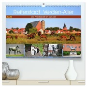 Cover-Bild zum Titel 'Reiterstadt Verden - Aller (hochwertiger Premium Wandkalender 2026 DIN A2 quer), Kunstdruck in Hochglanz' von 'Günther Klünder'