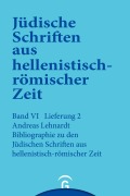 Cover-Bild zum Titel 'Bibliographie zu den Jüdischen Schriften aus hellenistisch-römischer Zeit' von 'Andreas Lehnardt'